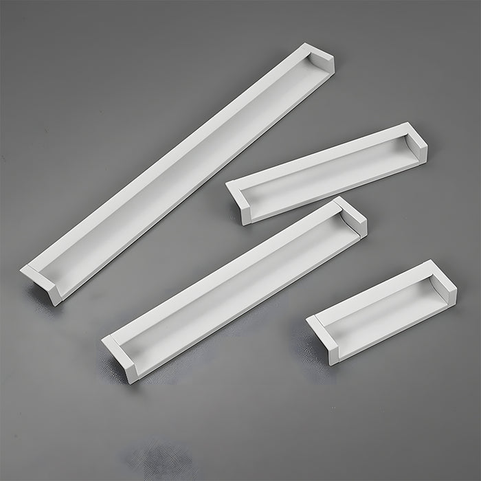 Contemporary Aluminum Alloy Finger Edge Pulls
