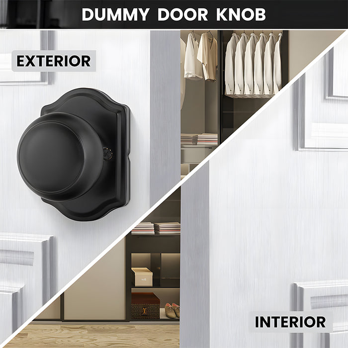 ‎2 Pack Stainless Steel Interior Dummy Door Knob