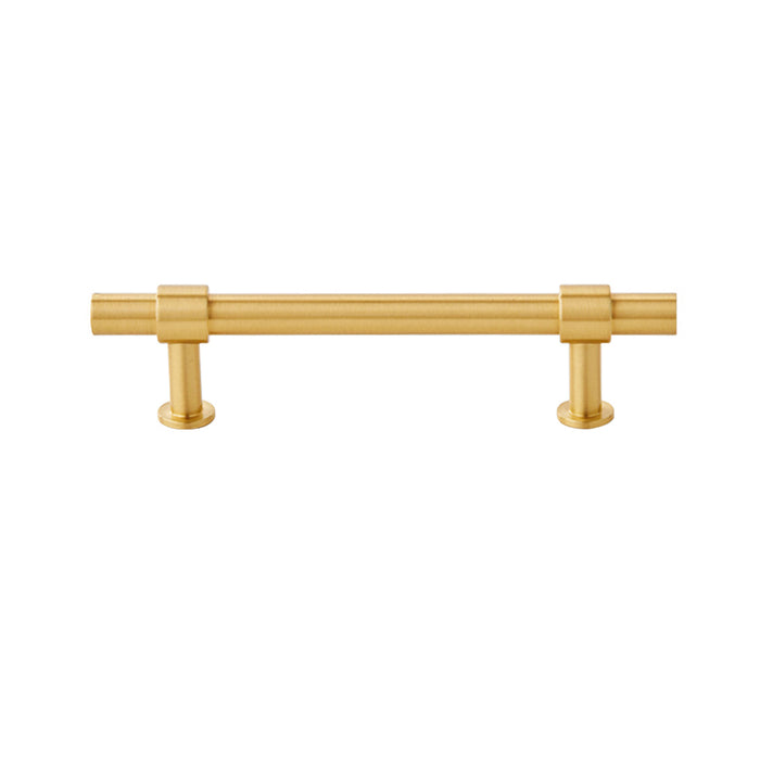 Gold Brass T-shaped Cabinet Handles