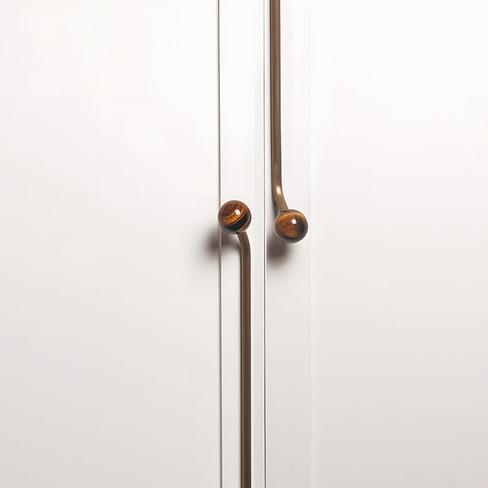 Modern Antique Bronze Aluminum alloy Cabinet Pulls and Handles