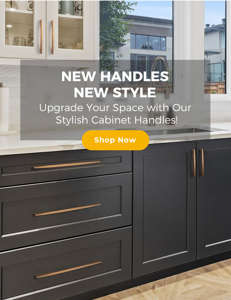 Goldenwarm Cabinet Handles and Knobs Square Modern Dresser Pulls