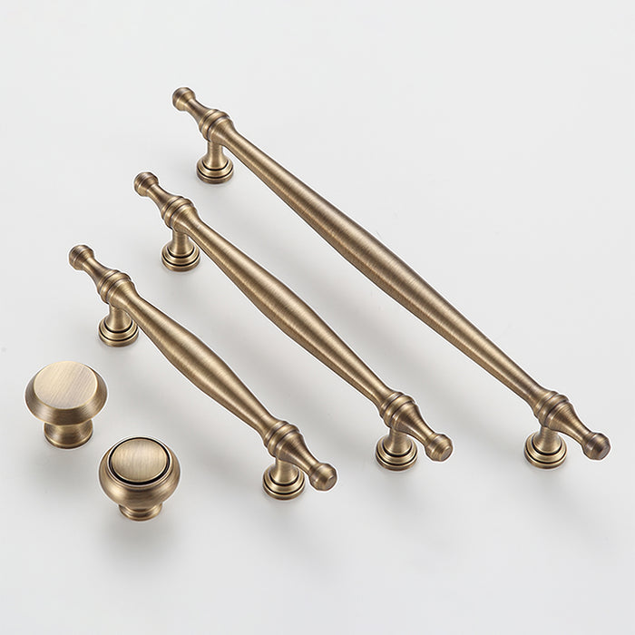 French Style Furniture Wardrobe Brass Handle