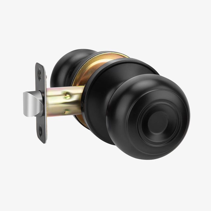 Keyless Round Dummy Passage Privacy Interior Door Knobs