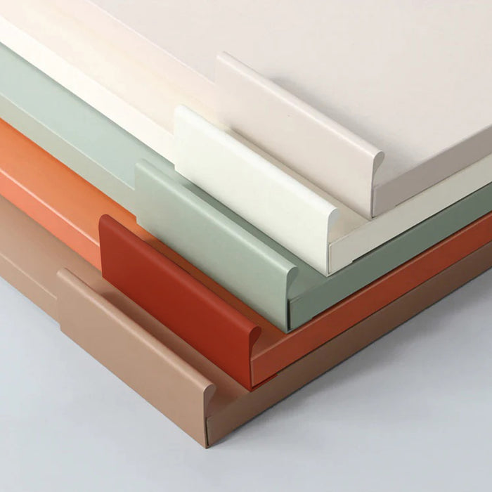 Modern Refined Cabinet Edge Finger Pulls For Kitchen