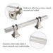 Brushed Nickel Square Cainet Pulls for Kitchen