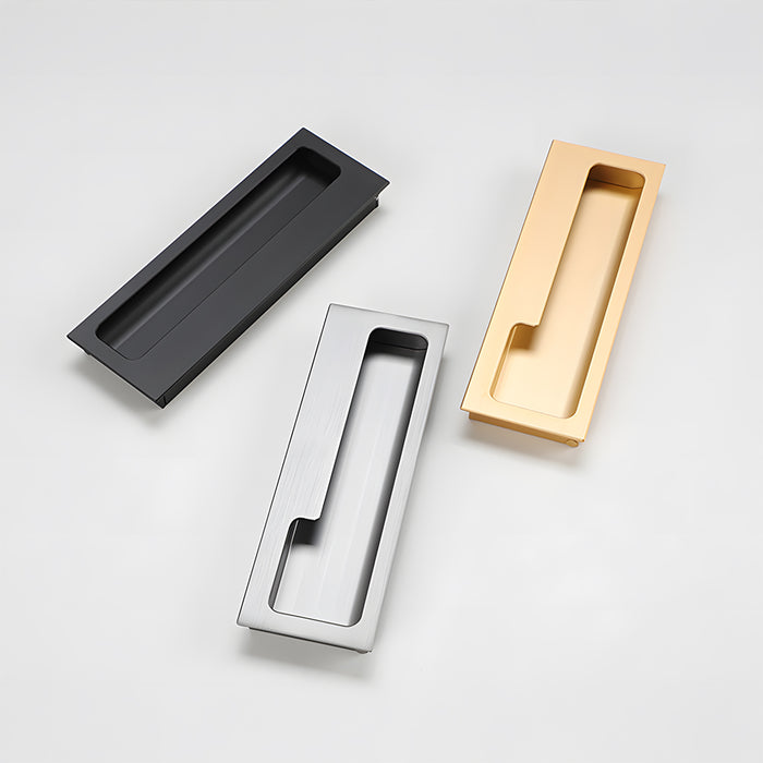 Modern Aluminum Recessed Concealed Cabinet Pulls