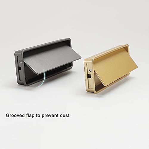 Sleek Hidden Embedded Cabinet Handles