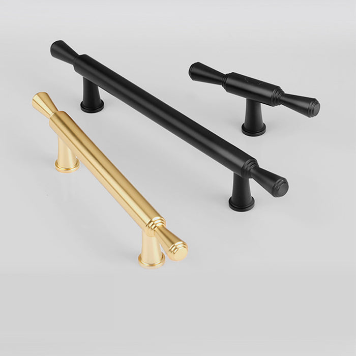 Simple European Modern Round Stick Cabinet Handle