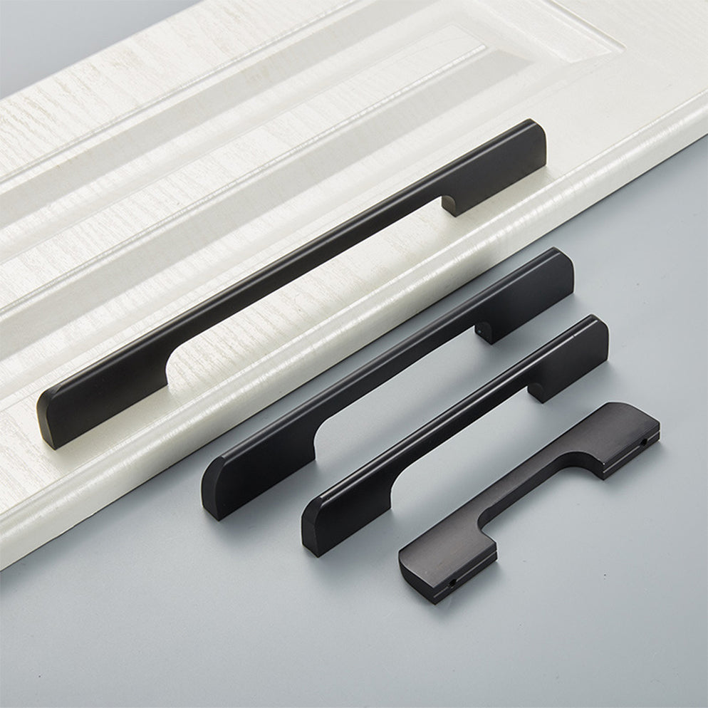Black Drawer Pulls Modern Cabinet Handles for Kitchen | Goldenwarm