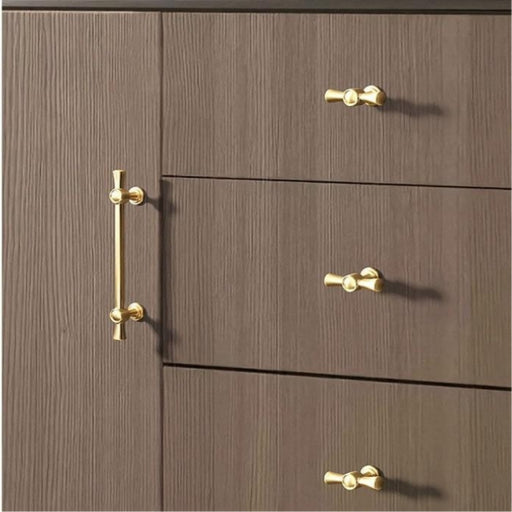 Brushed Brass Drawer Pulls for Cabinet