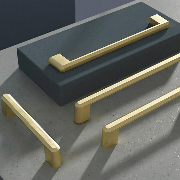 Simple Zinc Alloy Kitchen Cabinet Handles