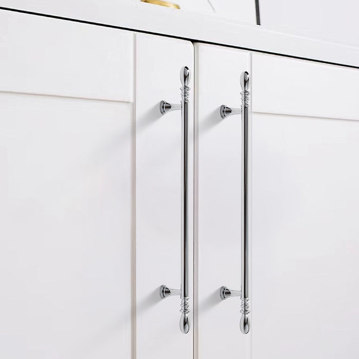 Modern Brass T-Bar Cabinet Handles