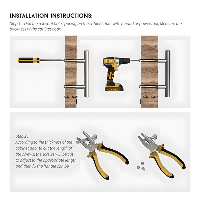 Solid Zinc Alloy Curved Cabinet Handles for Dresser Drawer