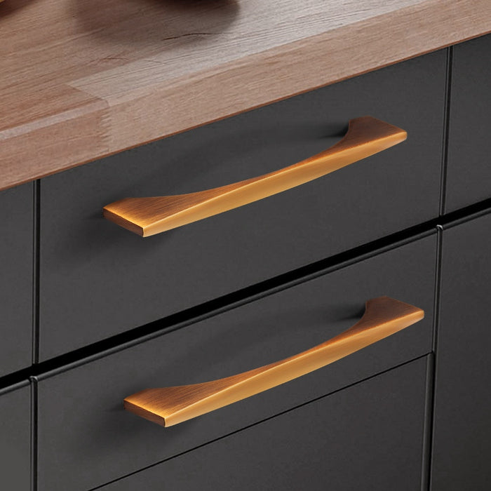 Arch Aluminum Alloy Drawer Pulls for Kitchen Drawer Bedroom Furniture