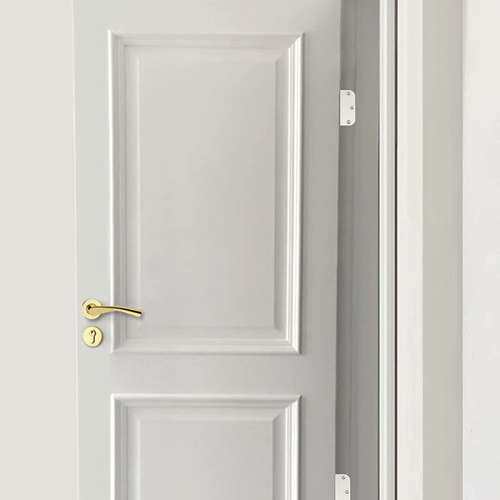 Silver Residential 5/8“ Corners Door Hinge