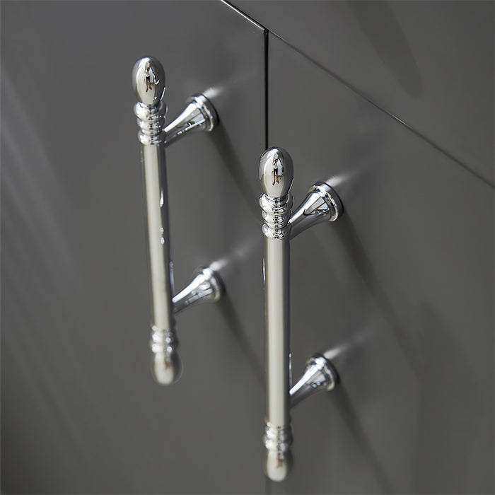 Modern Brass T-Bar Cabinet Handles