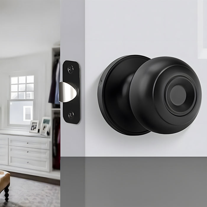 Keyless Round Dummy Passage Privacy Interior Door Knobs