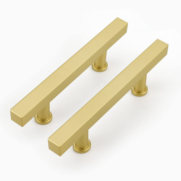 Goldenwarm Cabinet Handles Gold Modern Cabinet Pulls Decorative Drawer Pulls