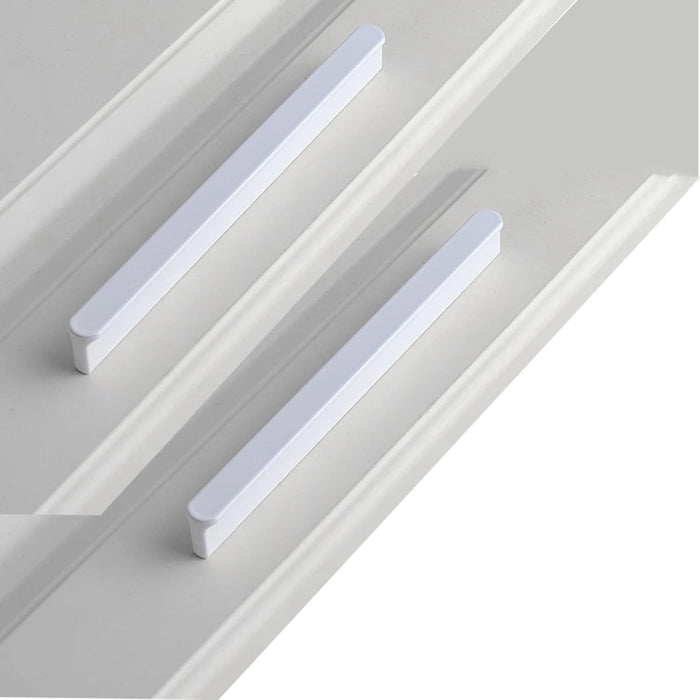 Modern T-shaped Rounded Corner Long Cabinet Handles