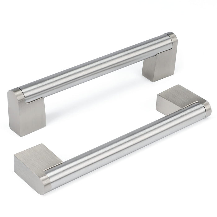 Brushed Nickel Cabinet Handles – Stainless Steel Bar Pulls For Kitchen, Bathroom, Drawers