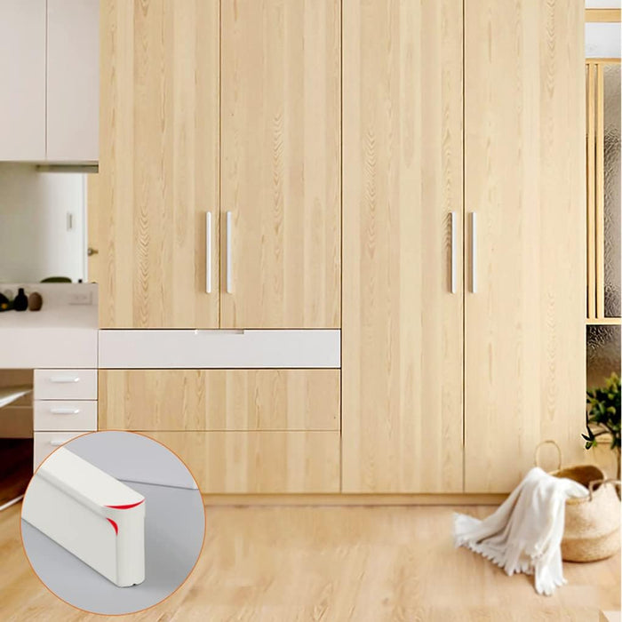 Modern T-shaped Rounded Corner Long Cabinet Handles