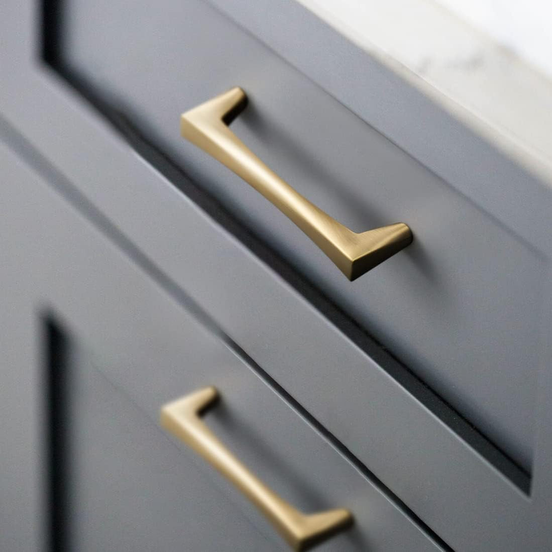 Drawerer Handles Goldenwarm Modern Drawer Handles Wardrobe Door Hardware Pulls Kitchen ...