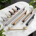 Modern Zinc Alloy T Bar Knobs & Grooved Bar Cabinet Pulls