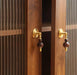 Solid Brass & Natural Stone Drop Pendant Cabinet Knobs