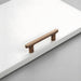 Modern Zinc Alloy T Bar Knobs & Grooved Bar Cabinet Pulls