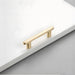 Modern Zinc Alloy T Bar Knobs & Grooved Bar Cabinet Pulls