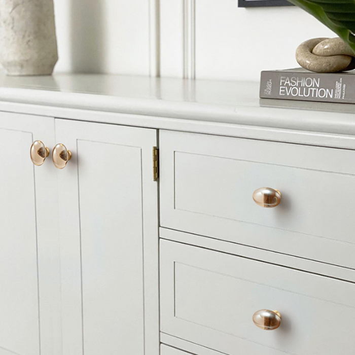Goldenwarm Champagne Bronze Cabinet Knobs Kitchen pulls with Crystal Goldenwarm Champagne Bronze Cabinet Knobs Kitchen pulls with Crystal