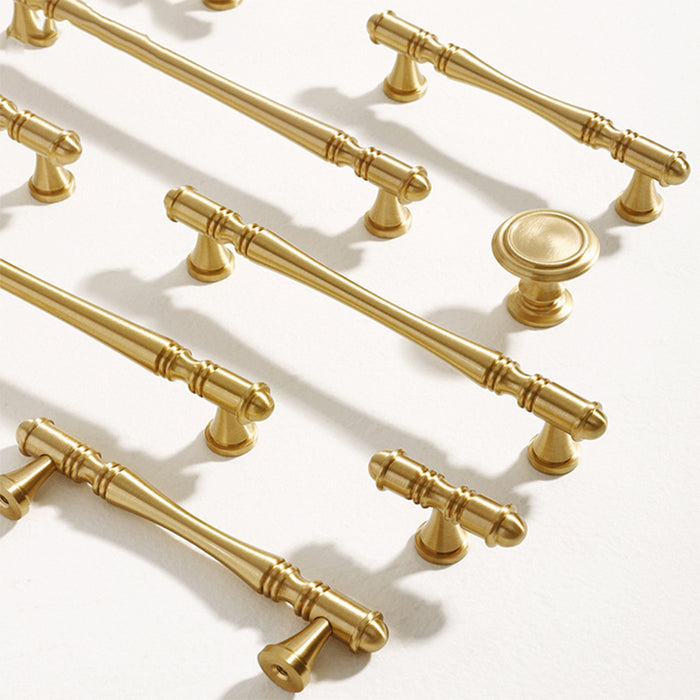 Gold Antique Brass Cabinet Pulls