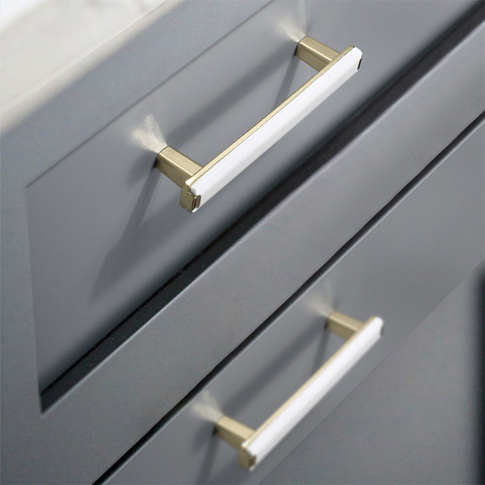 European Style Simple High-End Cabinet Drawer Handle Black pulls