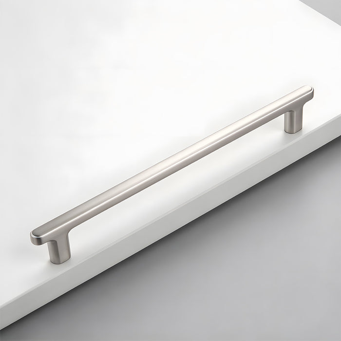 Modern Zinc Alloy T Bar Knobs & Grooved Bar Cabinet Pulls
