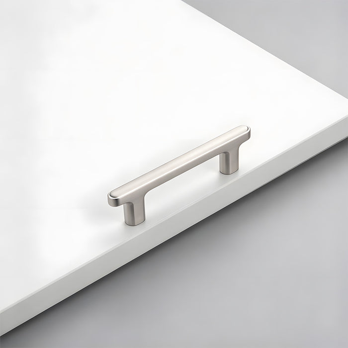 Modern Zinc Alloy T Bar Knobs & Grooved Bar Cabinet Pulls