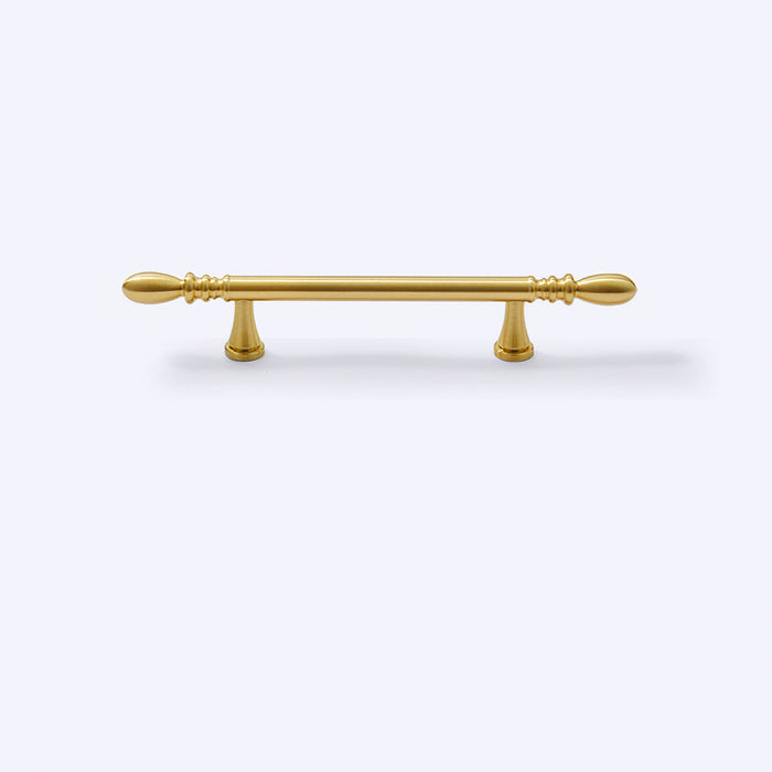 Modern Brass T-Bar Cabinet Handles