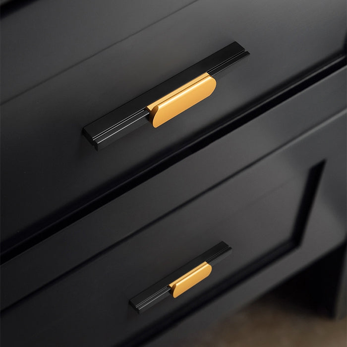 Aluminum Decotative Cabinet Pull Closet Door Hardware Handles for Furniture Cabinet