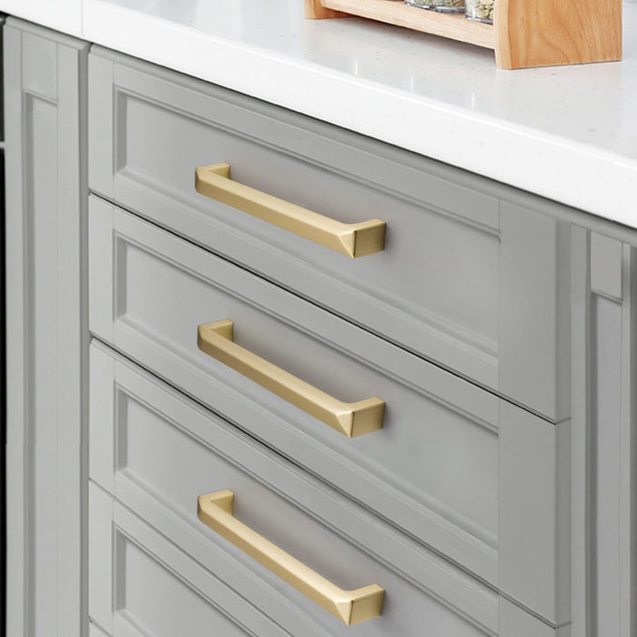 Goldenwarm Cabinet Pulls Brushed Gold Drawer Pulls Modern Gold Pulls Goldenwarm Cabinet Pulls Brushed Gold Drawer Pulls Modern Gold Pulls