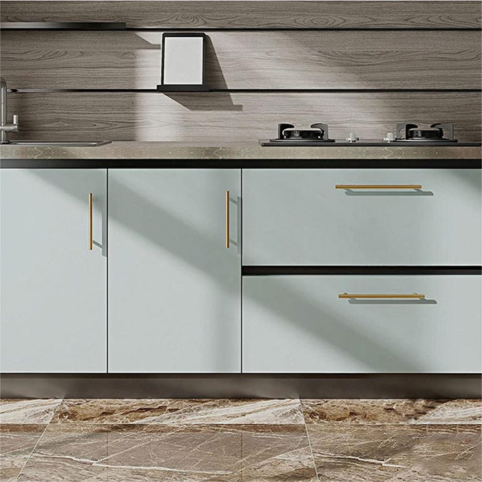 Brushed Gold Euro Style Cabinet Handles