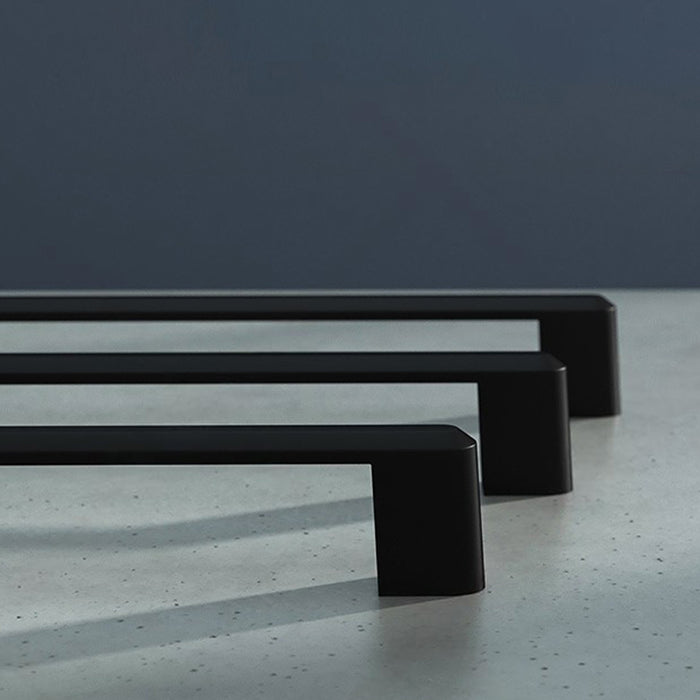 Simple Zinc Alloy Kitchen Cabinet Handles