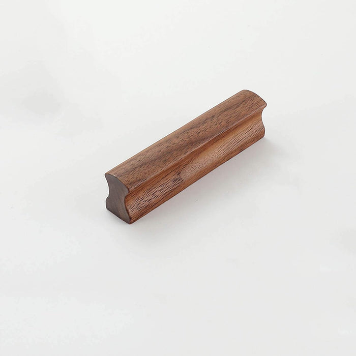 Modern Solid Natural Wood Drawer Pulls