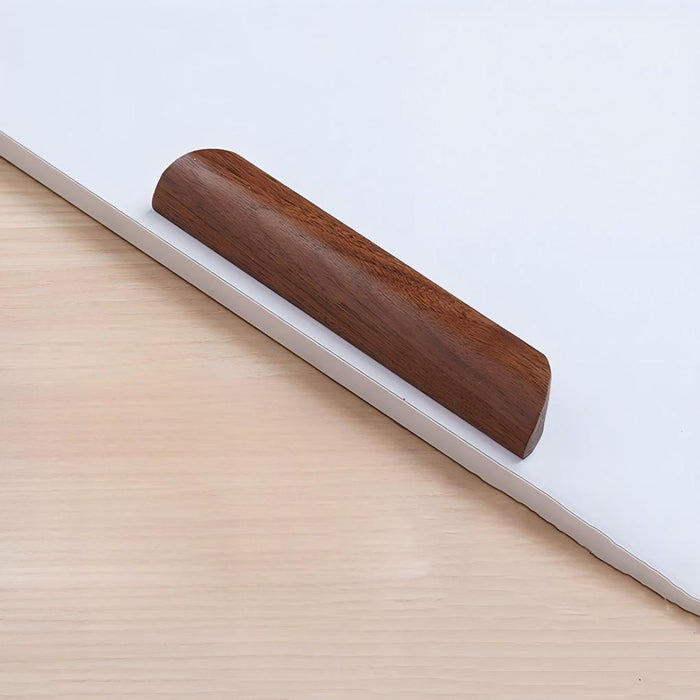 Minimalist Walnut Wood Cabinet Pulls