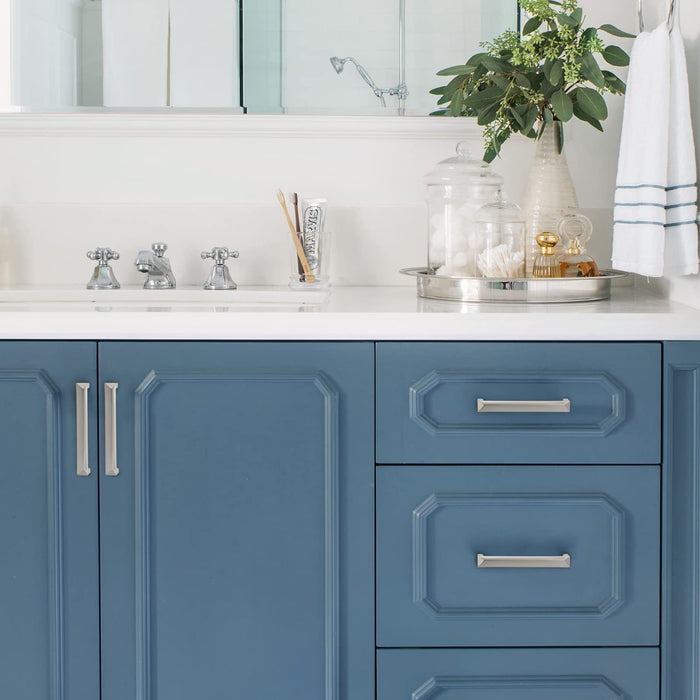 Goldenwarm Cabinet Pulls Silver Drawer Handles Modern Kitchen Pulls Goldenwarm Cabinet Pulls Silver Drawer Handles Modern Kitchen Pulls