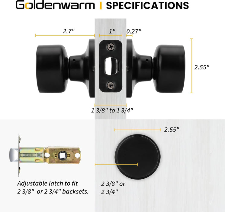 Hallway Passage Door Knobs for Living Room Doors