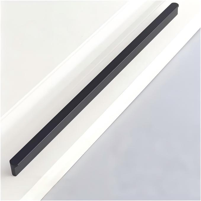 Modern T-shaped Rounded Corner Long Cabinet Handles