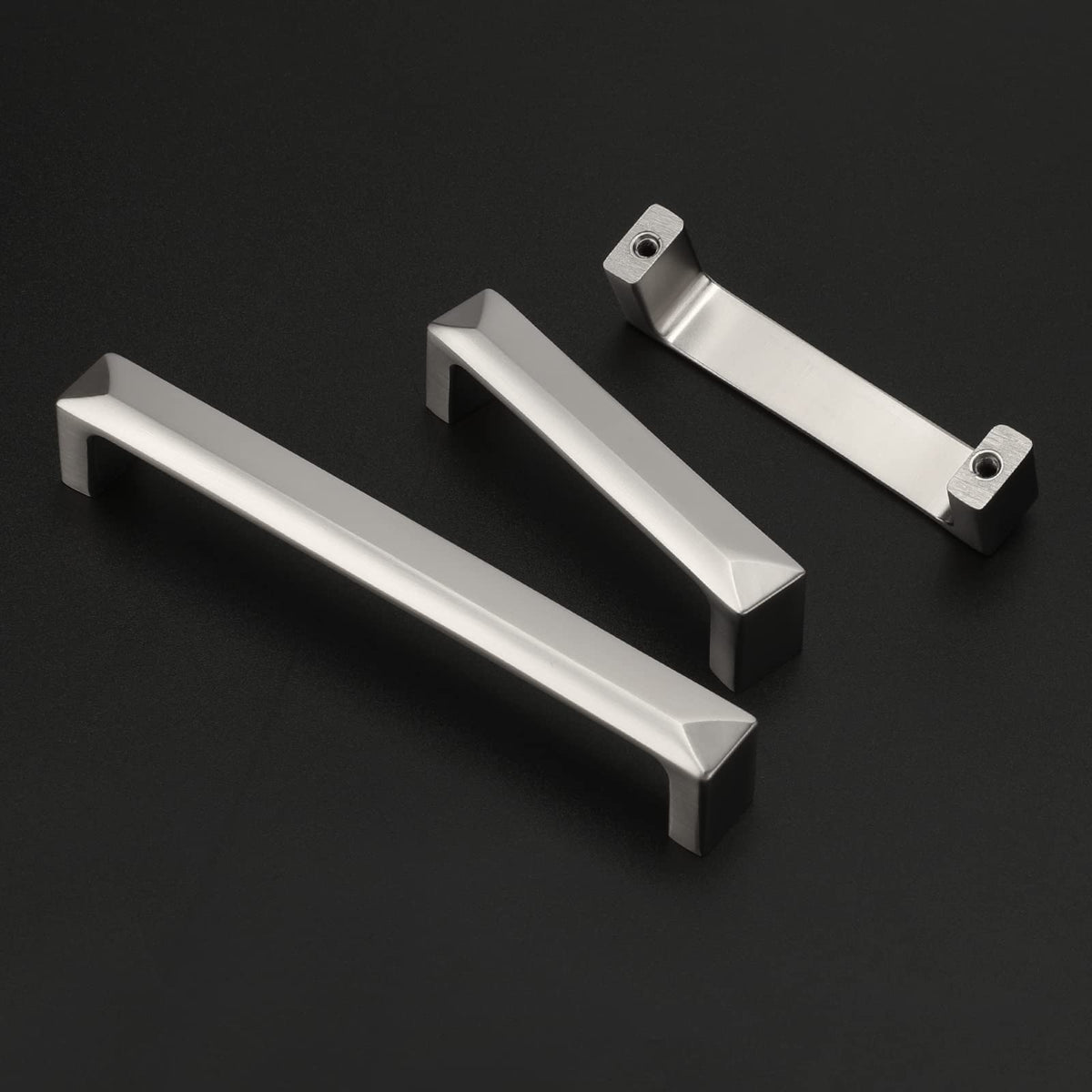 Goldenwarm Pulls Silver Drawer Handles Modern Kitchen Pulls