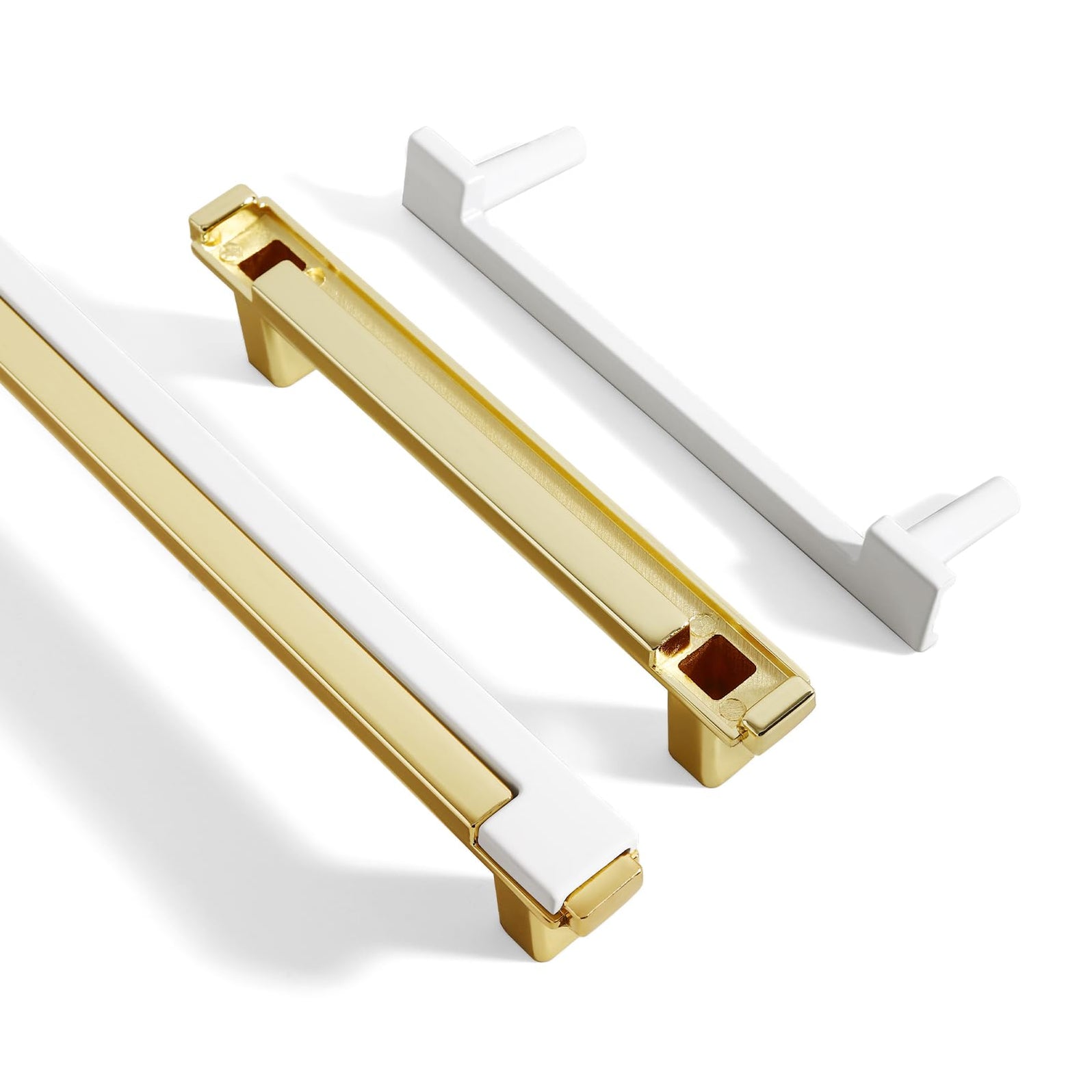 Goldenwarm Modern Hardware Kitchen Trash Cabinet Handles and Knobs
