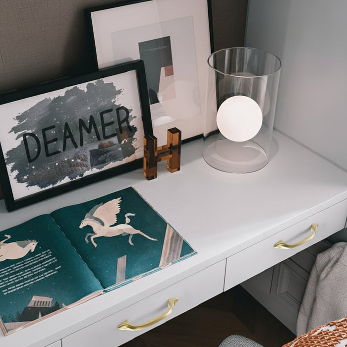 Modern Luxe Brass Drawer Pulls Kitchen Cabinet Handles