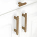Modern Zinc Alloy T Bar Knobs & Grooved Bar Cabinet Pulls