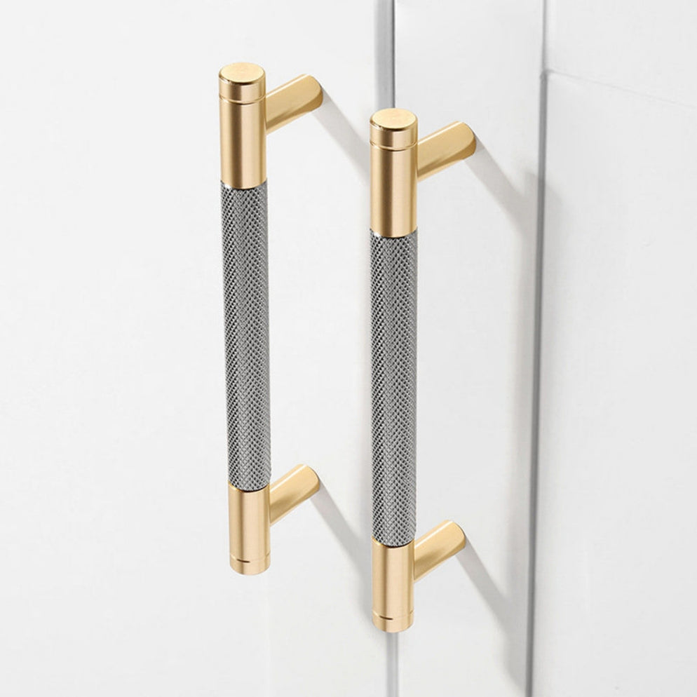 Goldenwarm Cabinet Pulls Luxury T-Bar Kitchen Bathroom Door Cabinet Handles